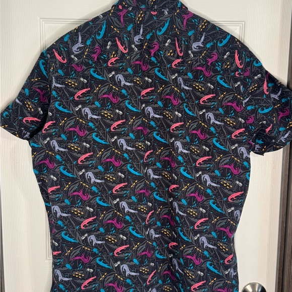 Marc Anthony Men's Multicolor Patterned Shirt - Picture 5 of 9